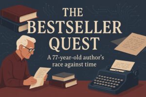 The Bestseller Quest banner - 77-year-old author Chet Day's three-year journey to bestseller status
