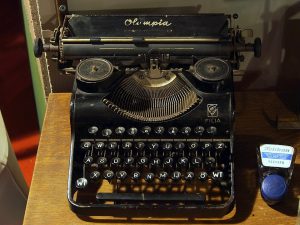 Old Olympia typewriter